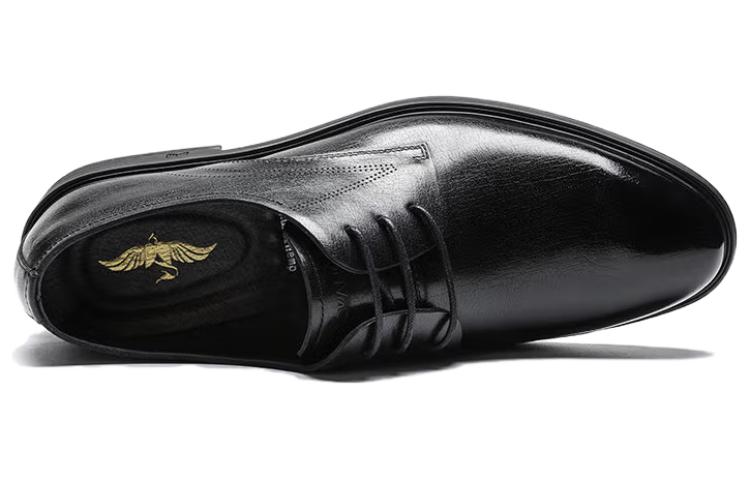 Lookbook 아오캉 곤붕 시리즈 가죽 정장구두 (블랙/패션 패치워크) 1211111125