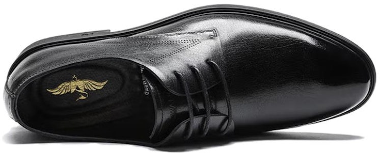 奥康鲲鹏系列拼接时尚黑色皮鞋正式鞋 1211111125 Lookbook 奥康鲲鹏系列拼接时尚黑色皮鞋正式鞋 1211111125