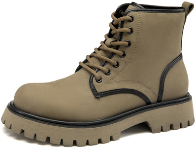 Aokang Sepatu Mid-Top Outdoor Tali 'Martin Boot' 1233913003 4