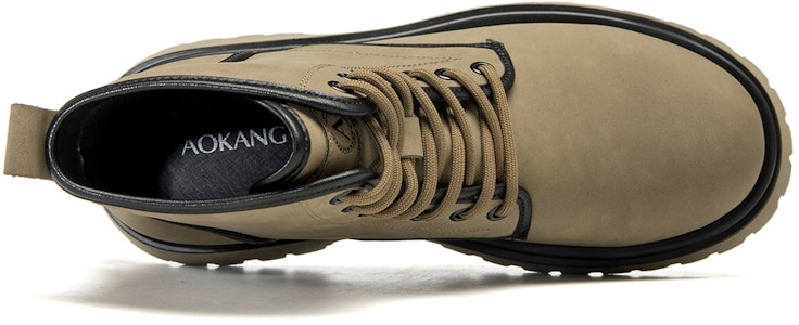 Aokang Sepatu Mid-Top Outdoor Tali 'Martin Boot' 1233913003 5