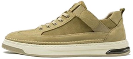 Aokang Lace-Up Round Toe Low-Top Sneakers 'Apricot' 1233322083 Aokang Lace-Up Round Toe Low-Top Sneakers 'Apricot' 1233322083