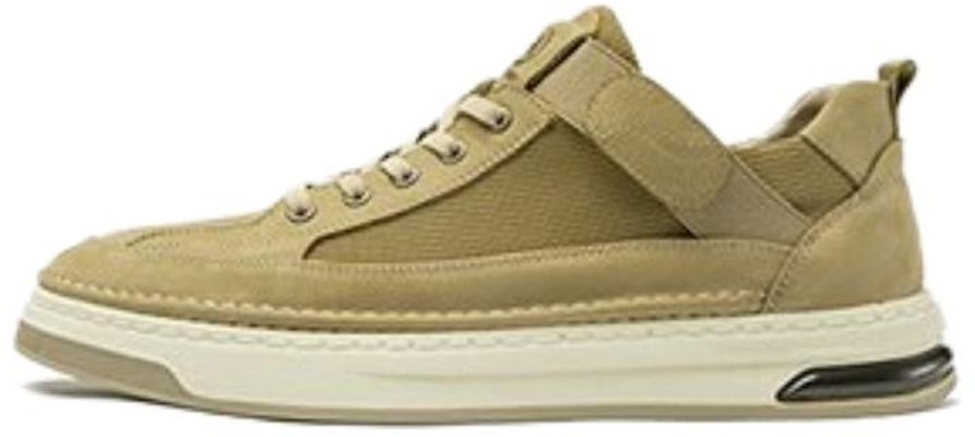 Kasut Aokang Low-Top Lace-Up Hujung Bulat 'Aprikot' 1233322083 Buy Kasut Aokang Low-Top Lace-Up Hujung Bulat 'Aprikot' 1233322083