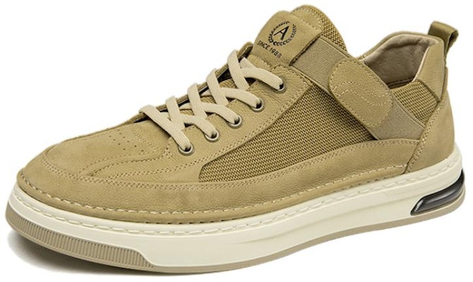 Kasut Aokang Low-Top Lace-Up Hujung Bulat 'Aprikot' 1233322083 Lookbook Kasut Aokang Low-Top Lace-Up Hujung Bulat 'Aprikot' 1233322083