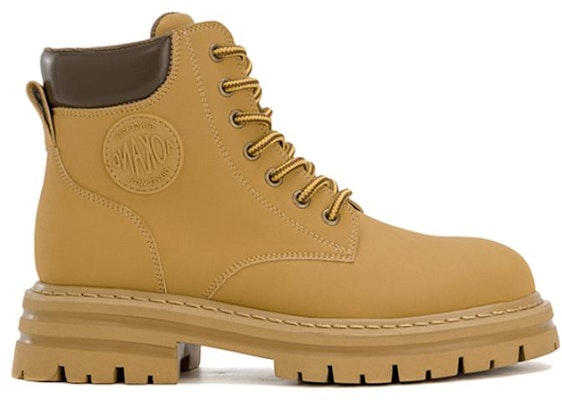 奥康中筒圆头系带马丁靴'黄棕色' 1223923005 Order 奥康中筒圆头系带马丁靴'黄棕色' 1223923005