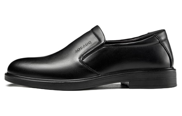 Aokang Leather 'Black Fashion Casual Dress' 1231111056