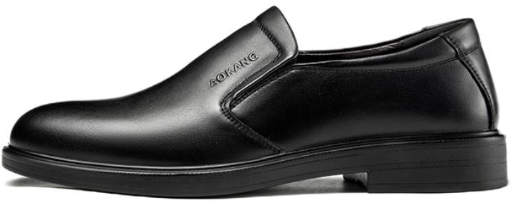 aokang-leather-black-fashion-casual-dress-1231111056