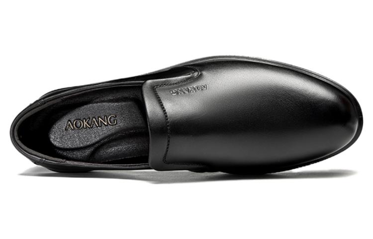 Lookbook 아오캉 블랙 캐주얼 드레스 슈즈 (Aokang Black Casual Dress Shoes) 1231111056
