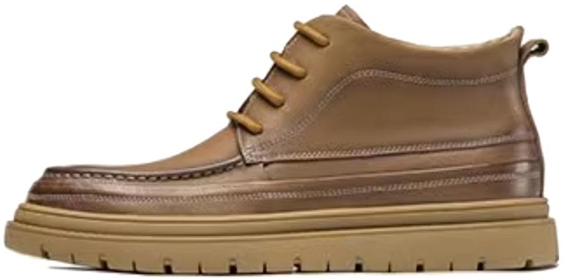 奧康AOKANG 牛皮革 厚底耐磨 及踝 馬丁靴 3.3cm 男款 棕色 Buy 奧康AOKANG 牛皮革 厚底耐磨 及踝 馬丁靴 3.3cm 男款 棕色