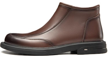 Aokang Leather Ankle Boot 'British Fashion Brown' 1223913020 Aokang Leather Ankle Boot 'British Fashion Brown' 1223913020