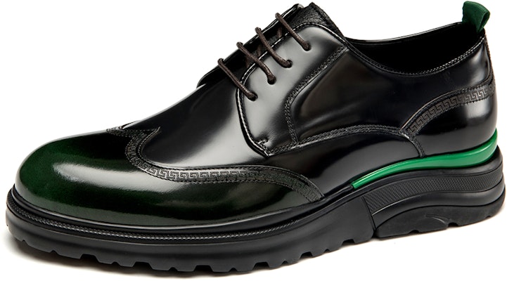 Zapatos de Vestir Brogue de Cuero Aokang Suela Gruesa 'Negro Verde' 6221611185 Order Zapatos de Vestir Brogue de Cuero Aokang Suela Gruesa 'Negro Verde' 6221611185