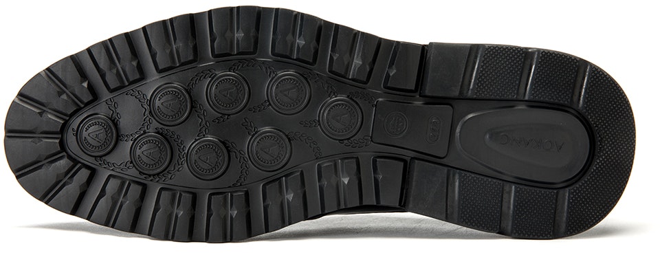 Zapatos de Vestir Brogue de Cuero Aokang Suela Gruesa 'Negro Verde' 6221611185 Purchase Zapatos de Vestir Brogue de Cuero Aokang Suela Gruesa 'Negro Verde' 6221611185