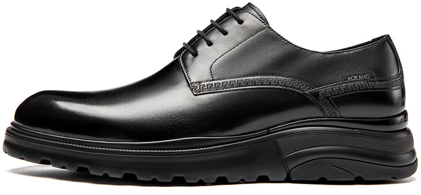 奥康黑色商务舒适系带皮鞋 6221611180 Buy 奥康黑色商务舒适系带皮鞋 6221611180