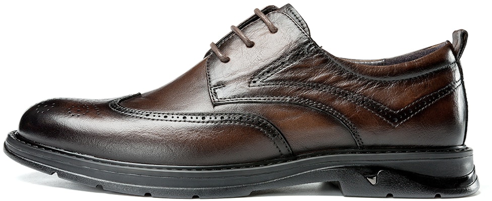Aokang Leather Business Comfort Retro 'Brown' 1223211010 Buy Aokang Leather Business Comfort Retro 'Brown' 1223211010