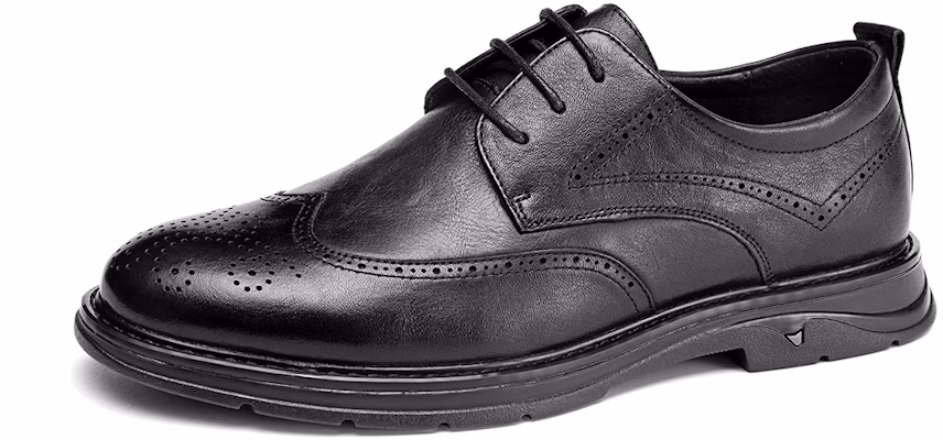 Aokang Leather Business Comfort Vintage 'Black Formal' 1223211009 Order Aokang Leather Business Comfort Vintage 'Black Formal' 1223211009