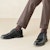 Aokang Kasut Kulit Formal Vintage 'Hitam Elegan' 1223211009