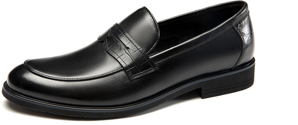 Aokang Leather Business Dress Shoes 'Black' 1233111015 Order Aokang Leather Business Dress Shoes 'Black' 1233111015