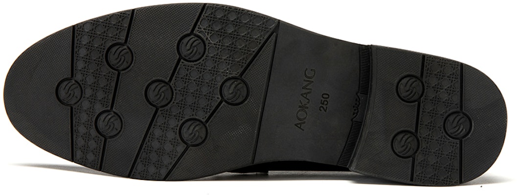 Aokang Leather Business Dress Shoes 'Black' 1233111015 Purchase Aokang Leather Business Dress Shoes 'Black' 1233111015