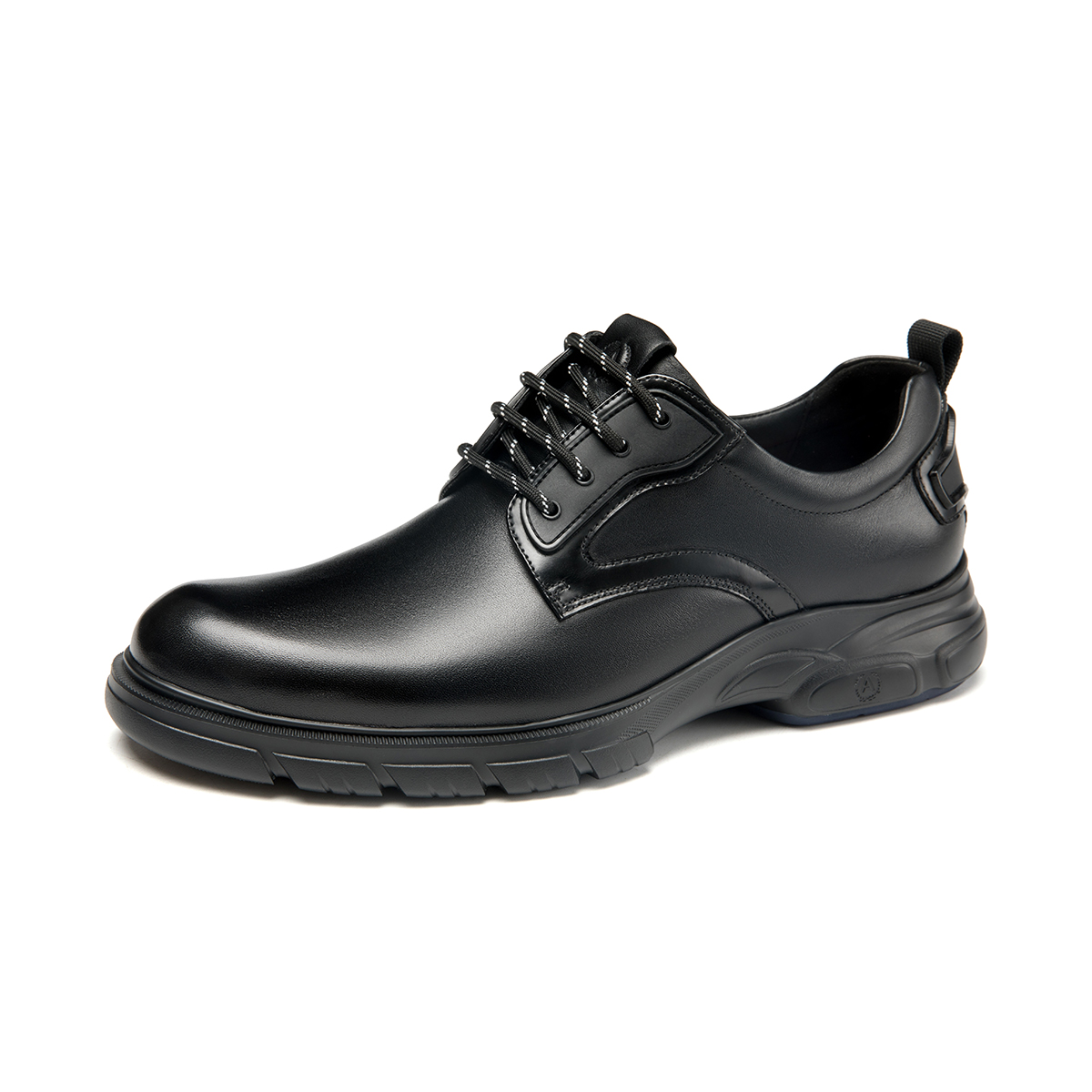Aokang Leather CMFT Business Sport Dress Shoes 'Black' 圖 2