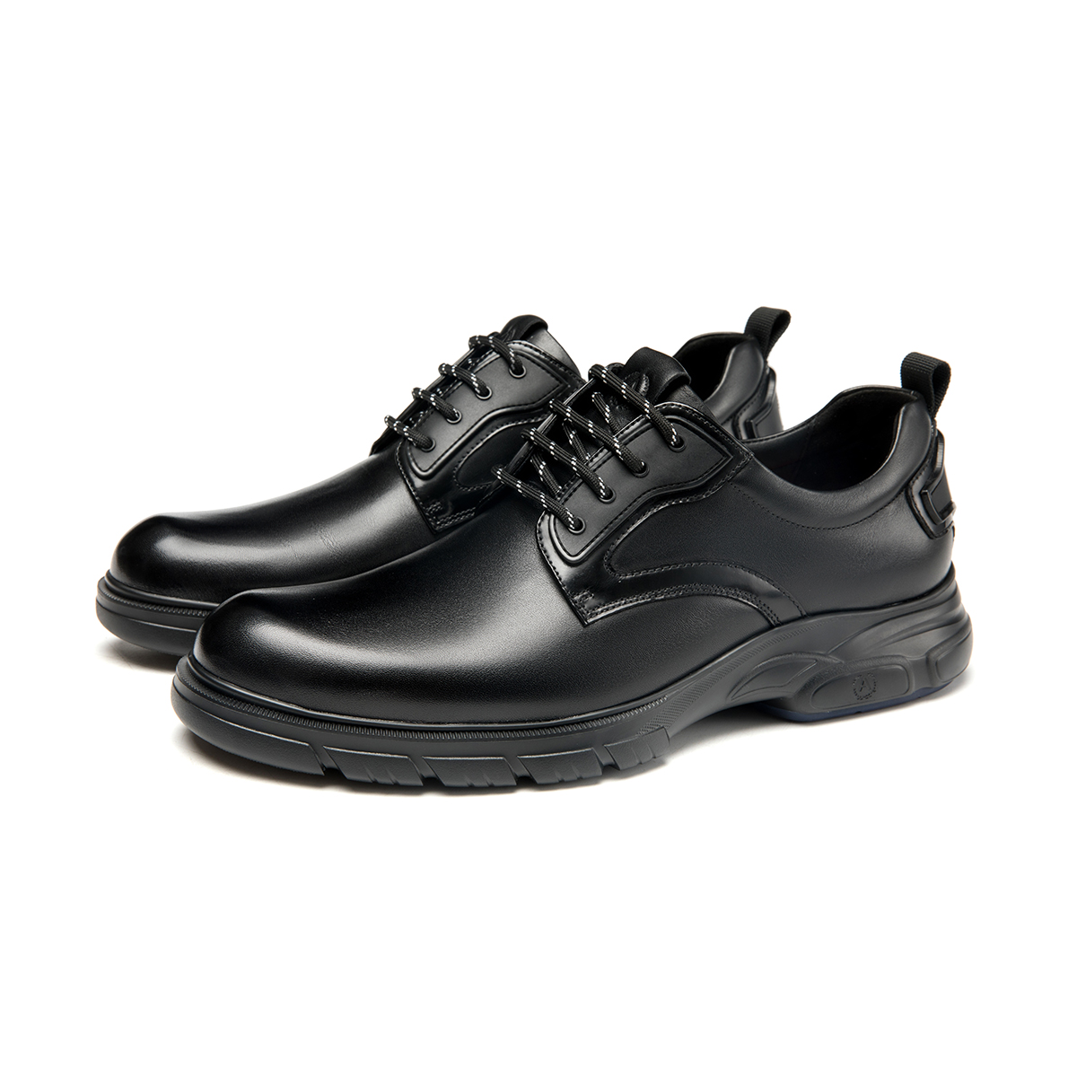 Aokang Leather CMFT Business Sport Dress Shoes 'Black' 圖 3