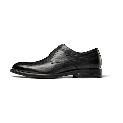 Aokang Leather Derby 'Black British'