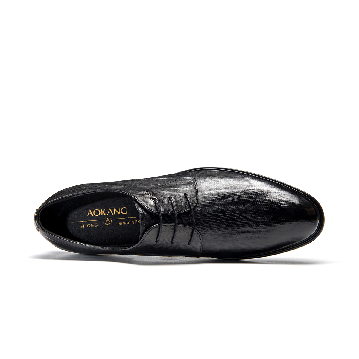 Aokang Leather Derby 'Black British' 圖 3