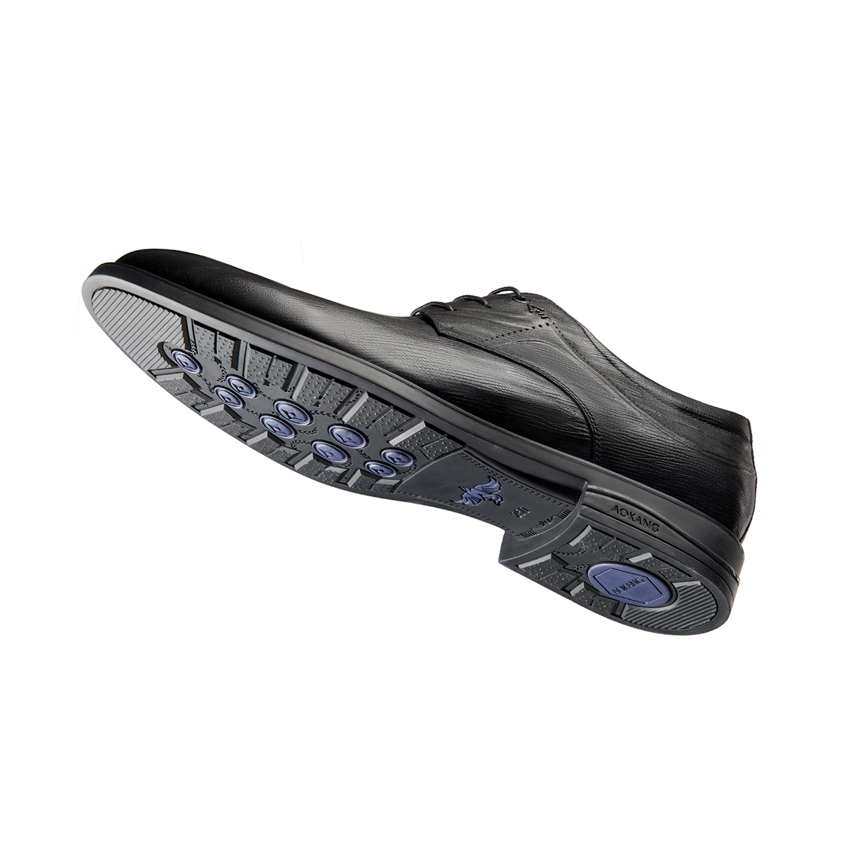 Aokang Leather Derby 'Black British' 圖 4