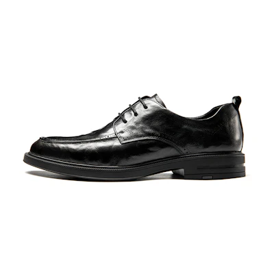 Aokang Leather Derby 'Black Business'