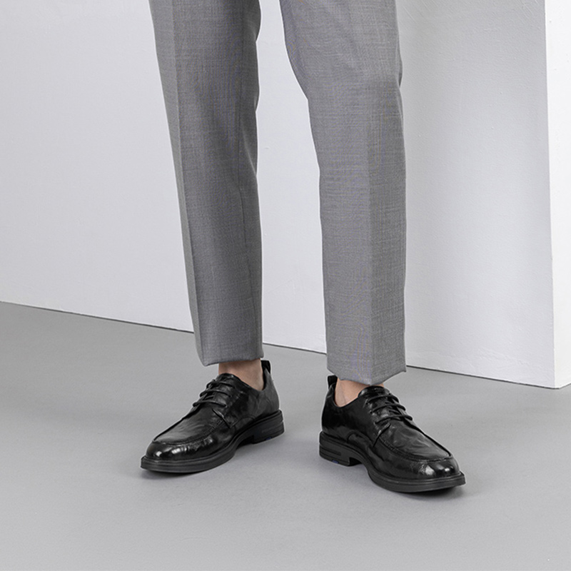 Aokang Leather Derby 'Black Business' 圖 7