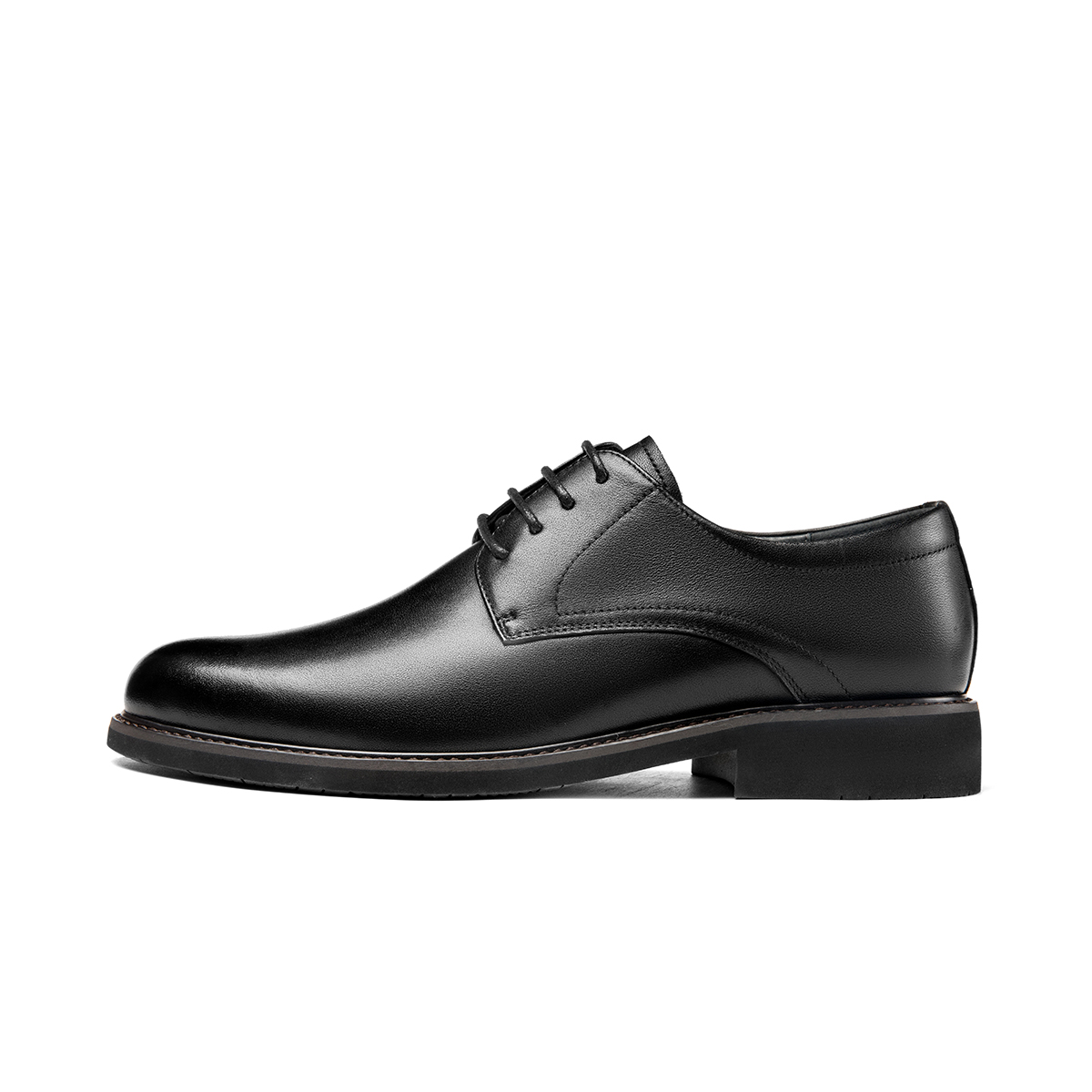 Aokang Leather Derby 'Black Classic'