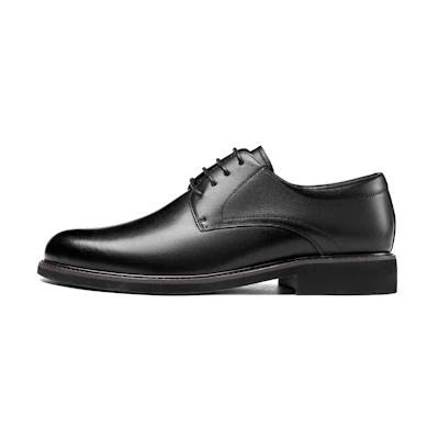 Aokang Leather Derby 'Black Classic'