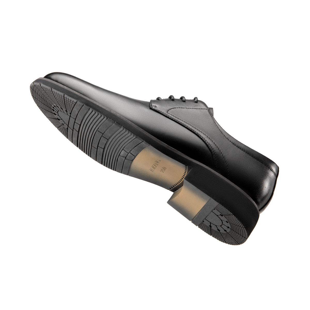 Aokang Leather Derby 'Black Classic' 圖 5