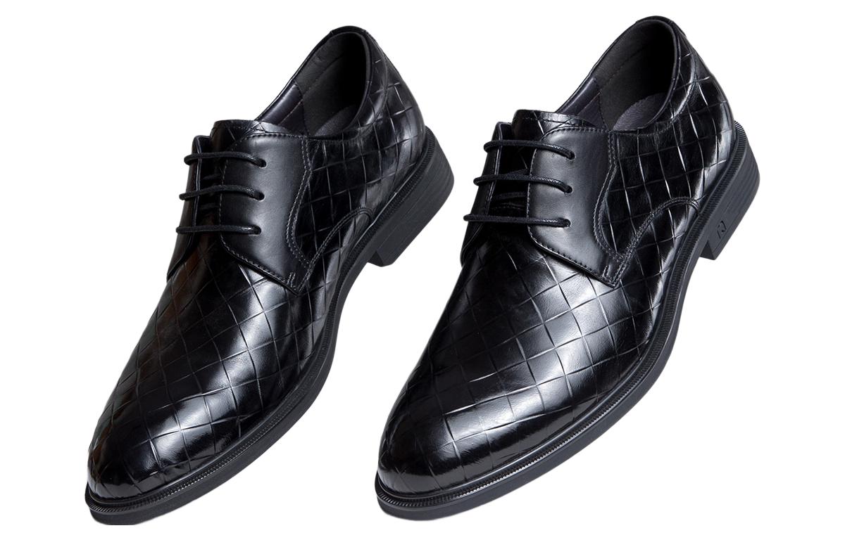 Aokang Leather Derby 'Black CMFT Breathable' 圖 3