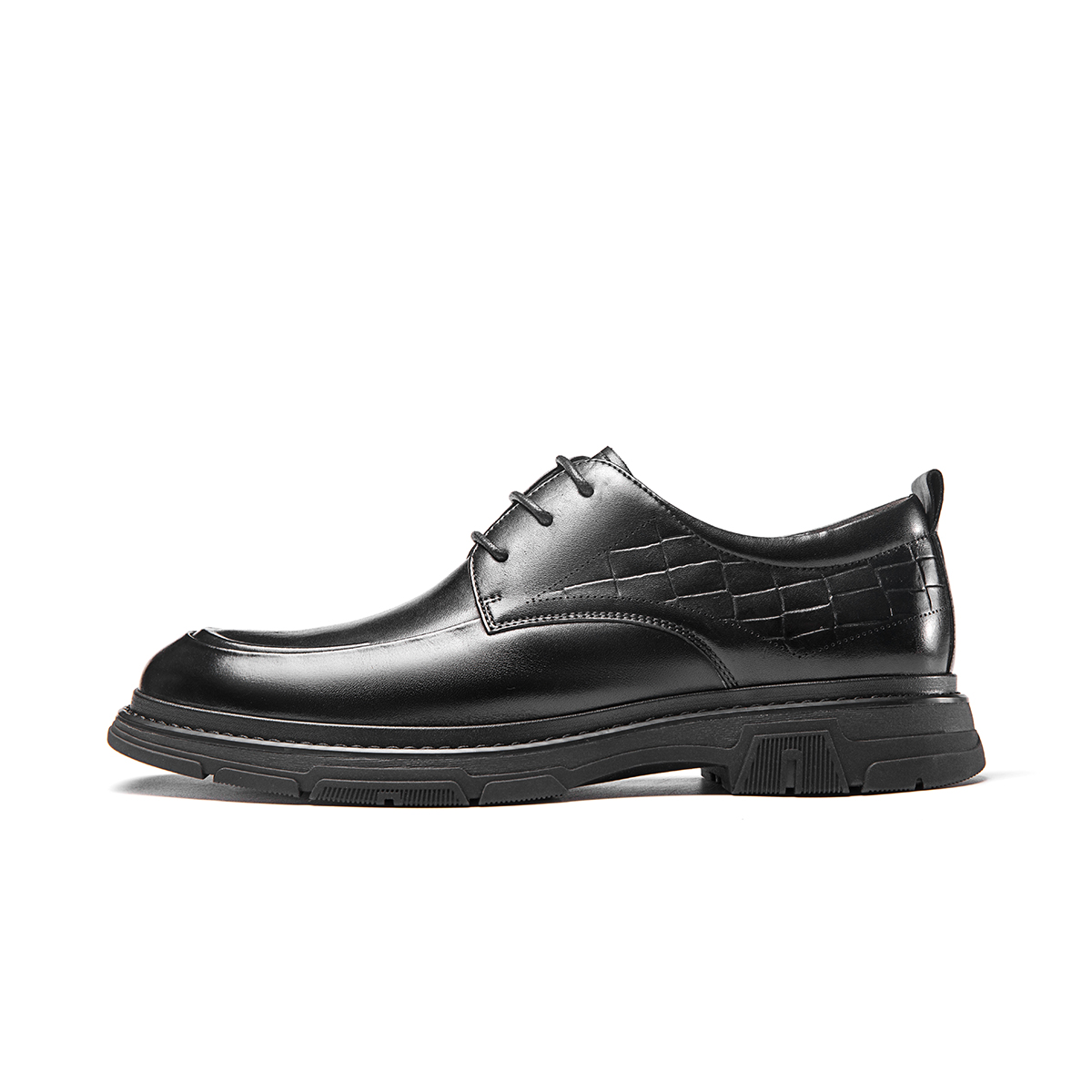 Aokang Leather Derby 'Business Black'