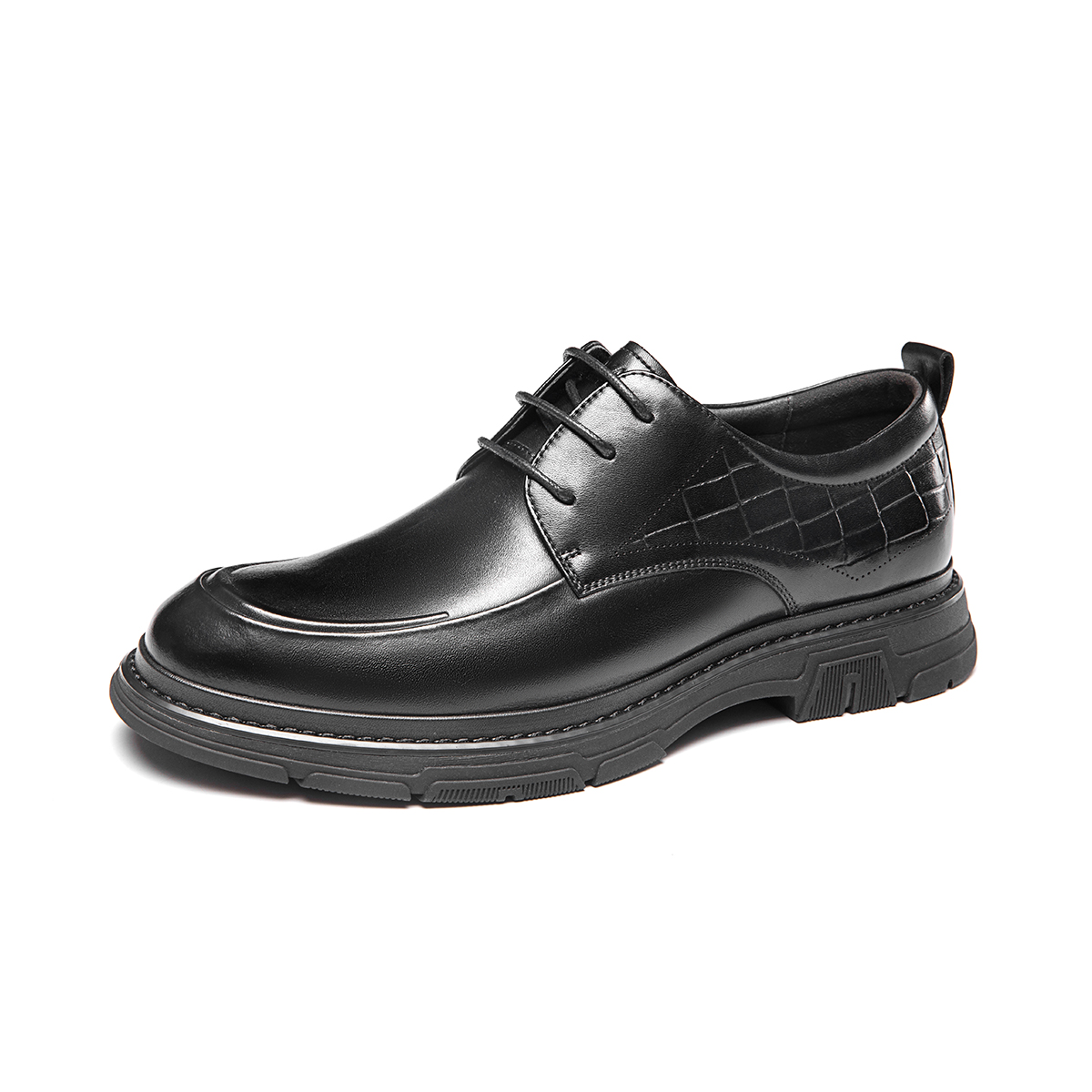 Aokang Leather Derby 'Business Black' 圖 2