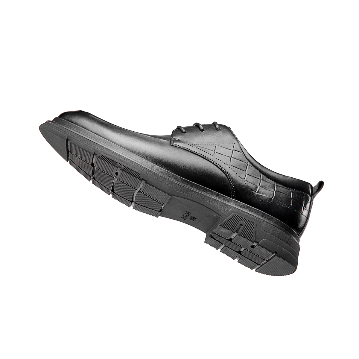 Aokang Leather Derby 'Business Black' 圖 4