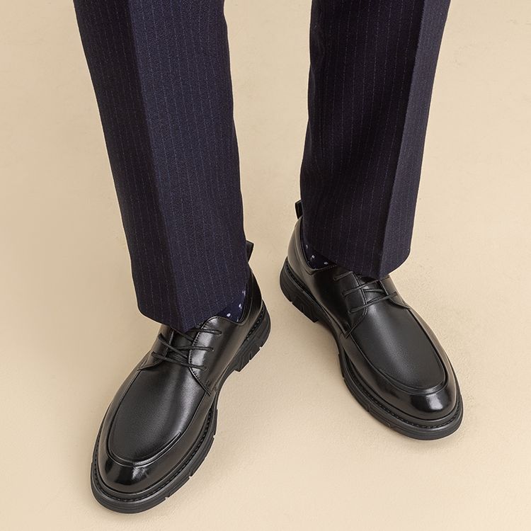 Aokang Leather Derby 'Business Black' 圖 6