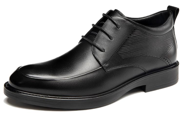 Aokang Leather Dress Shoe 'Black Fashion Business Casual' 圖 2