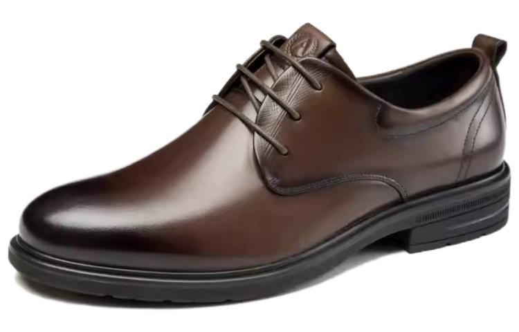 Lookbook Aokang Leather Dress Shoe 'Brown' 1233111133