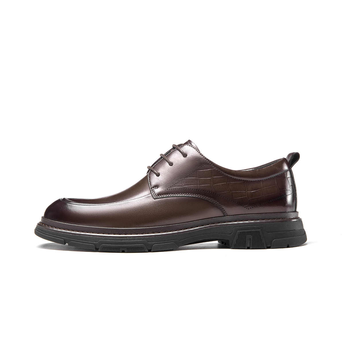 Aokang Leather Dress Shoe 'Brown Business Comfort' 1223211050