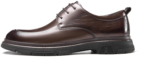 Aokang Leather Dress Shoe 'Brown Business Comfort' 1223211050 Aokang Leather Dress Shoe 'Brown Business Comfort' 1223211050