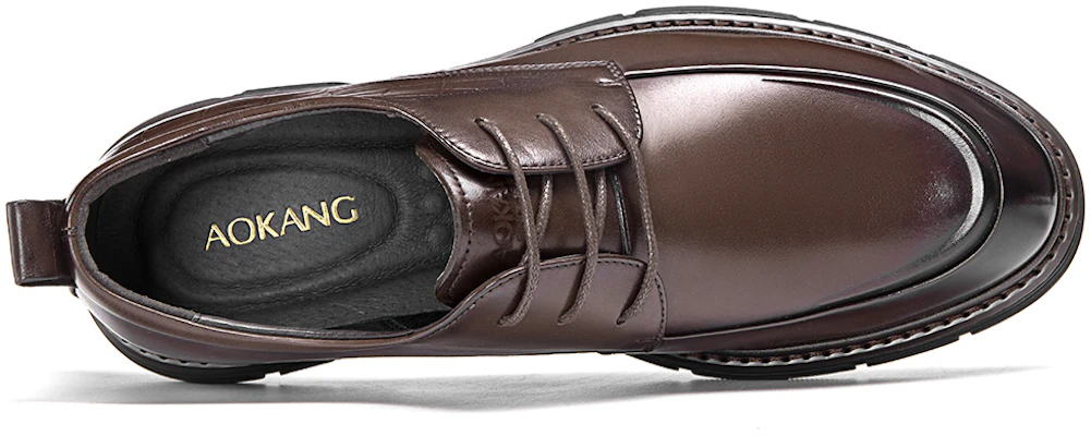 Sepatu Kulit Aokang 'Kenyamanan Bisnis Coklat' 1223211050 Lookbook Sepatu Kulit Aokang 'Kenyamanan Bisnis Coklat' 1223211050