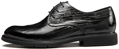 Aokang Leather Dress Shoes 'Black' 1211211060 Aokang Leather Dress Shoes 'Black' 1211211060