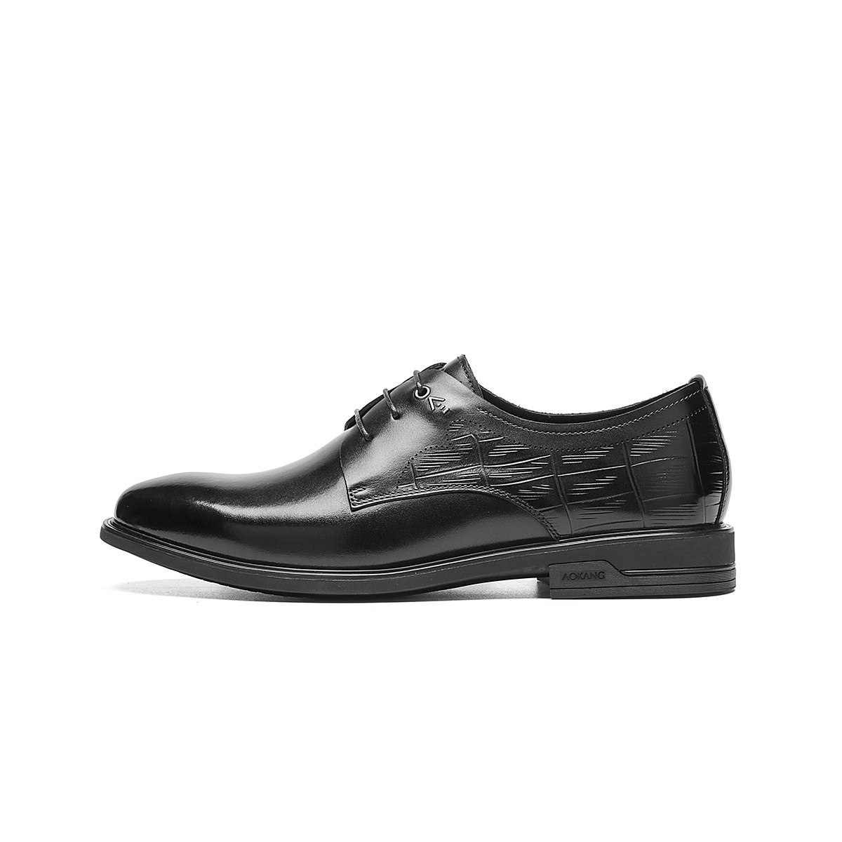 Aokang Leather Dress Shoes 'Black Business Fashion' 1231111002