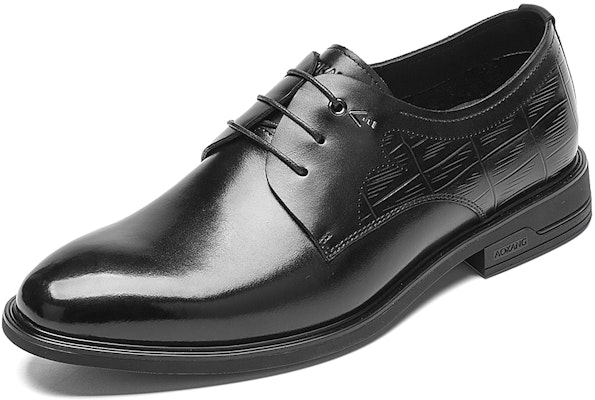 Aokang Leather Dress Shoes 'Black Business Fashion' 1231111002 Order Aokang Leather Dress Shoes 'Black Business Fashion' 1231111002