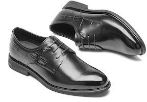 Purchase Aokang Leather Dress Shoes 'Black Business Fashion' 1231111002