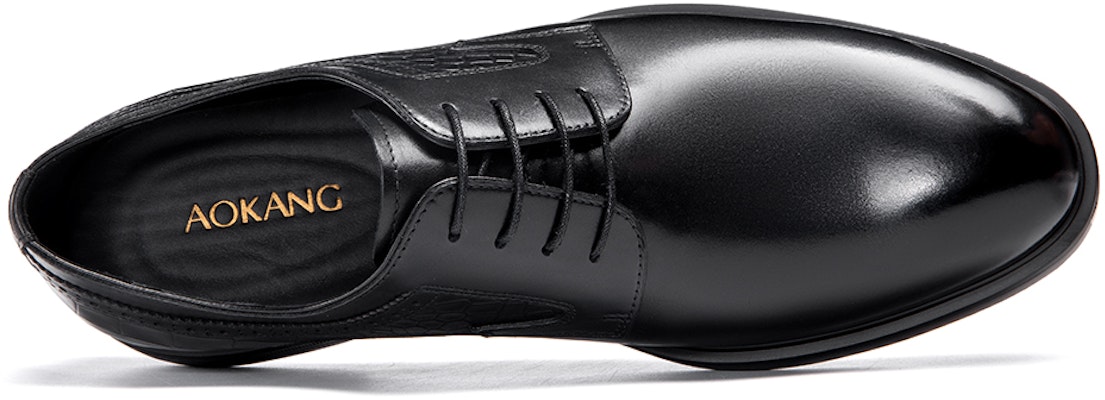 Aokang Leather Dress Shoes 'Black Comfort' 1223211051 Lookbook Aokang Leather Dress Shoes 'Black Comfort' 1223211051