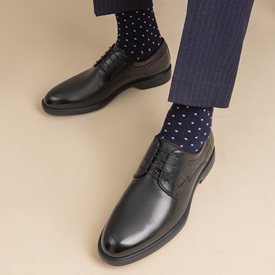 Aokang Leather Dress Shoes 'Black Comfort' 1223211051 Details for Aokang Leather Dress Shoes 'Black Comfort' 1223211051