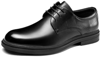 Aokang Leather Dress Shoes 'Black Commuter Comfort' 1233111136 Aokang Leather Dress Shoes 'Black Commuter Comfort' 1233111136