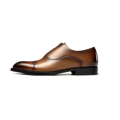 Aokang Leather Dress Shoes 'Brown Business CMFT'