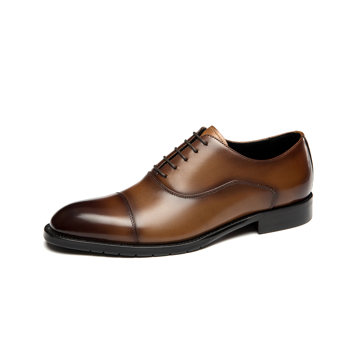 Aokang Leather Dress Shoes 'Brown Business CMFT' 圖 2